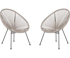 Shumee 2 Rattan Light Pilka ACAPULCO II rinkinys