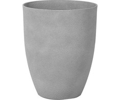Shumee Puodas apvalus 43 x 43 x 52 cm pilkas CROTON