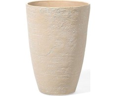 Shumee Apvalus vazonas 43 x 43 x 60 cm smėlio CAMIA sp