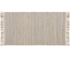 Shumee Žievė iš džiuto 80 x 150 cm smėlio spalvos ZERDALI