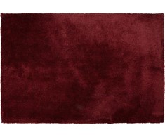 Shumee Šaggy kilimas 160 x 230 cm tamsiai raudonas EVREN