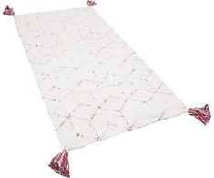 Shumee Shaggy kilimas 80 x 150 cm balta SAKARYA