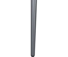 Beliani Sodo stalas LIPARI 140x80 cm, stiklinis, pilkas