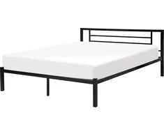 Beliani Metalinė lova CUSSET, 180 x 200 cm, juoda