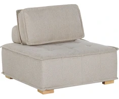 Sofa Beliani Vieno asmens modulis TIBRO šviesiai smėlio spalvos