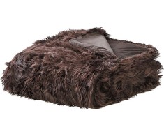 Lovatiesė Shumee 200 x 220 cm ruda DELICE