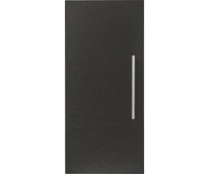 Beliani Pakabinama vonios spintelė BILBAO 40 cm Juoda