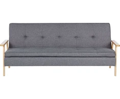 Beliani Trijų vietų sofa TJORN, pilka