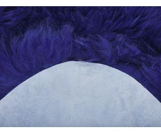 Beliani Avikailis ULURU tamsiai mėlynas 65 x 110 cm