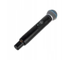 Shure SLXD2/B58=-G59 - handheld transmitter with Beta®58A capsule, 470–514 MHz