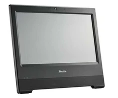 SHUTTLE XPC AIO Barebone X50V9U3 39,62cm 15,6Zoll Intel Core i3-1315U 2xSODIMM 64GB 2xM.2 1xSATA 1xHDMI Juodas
