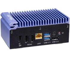 Shuttle 2.0 colio „SPCEL12 Edge“ mini kompiuteris su „Barebone“ operacine sistema, 0,46 l talpos, „Intel Celeron J6412 SoC“, BGA 1493, DDR4, 2 x 2,5 G LAN.