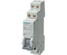 Siemens Modulinis valdymo jungiklis 2 padėčių (I-II) 400V AC 20A 2CO 5TE8162