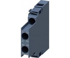 Siemens 2NC pagalbinis kontaktų blokas, šoninis tvirtinimas kontaktams. 3RT202, dydis S0, 3RH2921-1DA02
