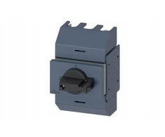 Siemens 3P jungiklio atjungiklis wlk01 16A, pilkas, centrinis priekinis tvirtinimo rėmas, jungtys 3KD0132-2KG20-3