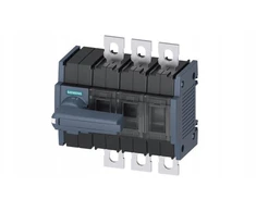 Siemens 3P jungiklio atjungiklis wlk2 200A sukamasis saugiklis pilkas priekinis montavimas kairėje plokščios sriegio jungtys 3KD3632-0NE10-0