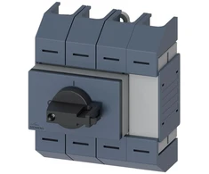 Siemens 4P jungiklio atjungiklis wlk02 100A, pilkas, centrinis priekinis tvirtinimo rėmas, jungtys 3KD0542-2LG20-3