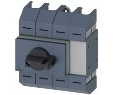 Siemens 4P jungiklio atjungiklis wlk02 63A, pilkas, centrinis priekinis tvirtinimo rėmas, jungtys CB5D7