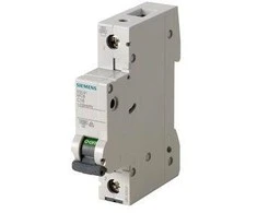 Siemens 5SL6102-6 Grandinės pertraukiklis SENTRON 5SL6 1P B 2A 6kA AC 5SL6102-6