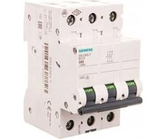 Siemens Jungiklis 3P C 63A 6kA AC / DC (5SL6363-7)