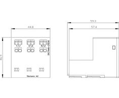 Siemens Adapteris individualiam 3RC7 ILM S00 dydžio surinkimui, montavimui tik su 3RT2.1 3RC7940-2TE00