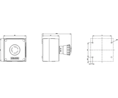 „Siemens“ avarinis mygtukas 2R, geltonas, IP69k, „Sirius Act“, „Sirius Act“ 3SU1801-0NB00-2AA2