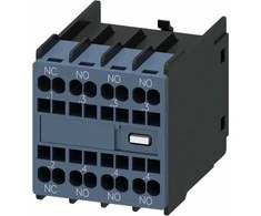 Siemens 3Z+1R priekinis pagalbinis blokas, skirtas 3RT2.1 3RT2.2 ir 3RH21 S00 3RH2911-2HA31