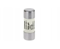 Siemens Cilindrinis saugiklis gG NFC 22x58mm 500V AC 100A be indikatoriaus 3NW6230-1
