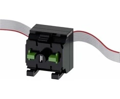 Siemens Valdymo terminalo modulis su LED foniniu apšvietimu baltas, skirtas montuoti skydelyje 3SU1401-1MC60-1CA1