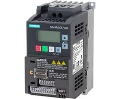 Siemens Inverter Uwe = 220-240V, Uwy = 3x230V / 4,2A 0.55kW Sinomatika (6SL3210- 5BB17- 5UV1)