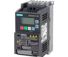 Siemens Falownik Uwe=230V Uwy=3x230V 0,55kW Sinamics V20 (6SL3210-5BB15-5UV1)