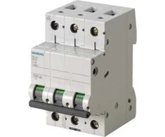 Siemens Grandinės pertraukiklis 3P B 6A 10kA AC 5SL4306-6
