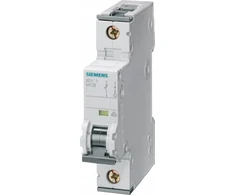 Siemens Grandinės pertraukiklis C6A 1P 220V DC 230/400V AC 10kA 5SY5106-7