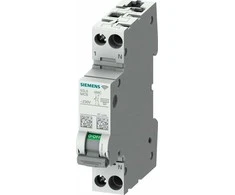 Siemens Viršsrovių jungiklis su matavimu ir ryšiu SENTRONcom WIFI AC 230V 6KA 1+N charakteristika B 16A TRMS