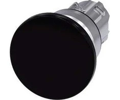 Siemens Juodas 22 mm metal( 40 mm impulsas 3SU1050- 1BD10- 0AA0)