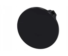Siemens Grybo formos mygtukas 22 mm juodas medžiaginis 60 mm spyruoklinis grąžinimas SIRIUS ACT 3SU1000-1CD10-0AA0