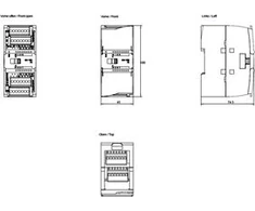 Siemens išplėtimo modulis 8 analoginiai 24V DC S7 200 (6ES7231-5QF32-0XB0)