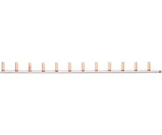 Siemens 5ST3730 Komutavimo magistralė 1P 10 mm2 kaištis, 12 modulių pjovimui (2 dangteliai komplekte) 5ST3730