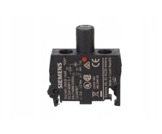 Siemens LED blokelio lizdas, geltonos/oranžinės spalvos, 24 V AC-DC, priekinis tvirtinimas, varžtinis gnybtas, SIRIUS ACT 3SU1401-1BB00-1AA0