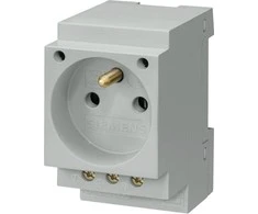„Siemens“ modulinis lizdas 2P + Z 16A 230V CEE7 (5TE6803)