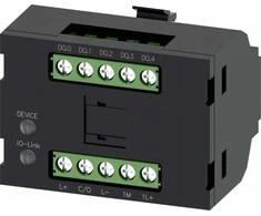 Siemens Elektroninis modulis RFID raktiniam jungikliui 5 programuojami skaitmeniniai išėjimai juodi 24VDC IO-link 3SU1400-1GD10-1AA0