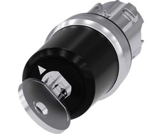 Siemens 2 padėčių jungiklio pavara su savaiminio grįžimo raktu IP67 3SU1050-5BC01-0AA0