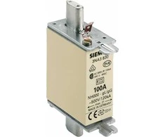 Siemens NH000 100A GG 500V standartinės neizoliuotos tvirtinimo detalės 3NA3830