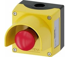 Siemens Korpusas vairo įtaisams, 22 mm apvalus, plastikinis, viršutinė dalis, geltona 3SU1801-0NB00-2AC2