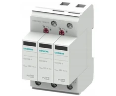 Siemens Perįtampos ribotuvas Typ 2 fotovoltinėms sistemoms 3P 1000 V DC Iimp 15kA Imax 40kA SENTRON 5SD7483-0KK02