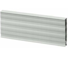 Siemens Vieno šynų gaubtas (15/20/25/30)x5mm (40 ir 60mm) ilg. 1000mm plot. 40mm gyl. 9mm iki 8US 8US1922-2AA00