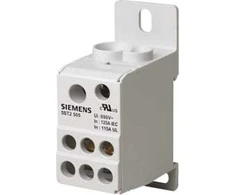 Siemens Paskirstymo blokas 125A 1P 690V 1x10-35mm2 1x6-16mm2 6x2,5-16mm2 DIN 5ST2505