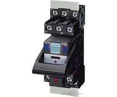 Siemens LZS:PT5A5L24 Pilna relė PT serijos 24V DC kontaktai 4P raudonas LED modulio jungtis. varžtas LZS: PT5A5L24