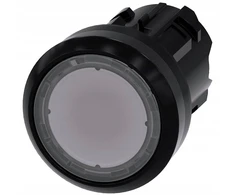 Siemens Przycisk su pašvietimu 22mm permatomas materiał płaski su samopowrotem SIRIUS ACT 3SU1001-0AB70-0AA0