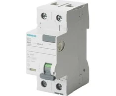 Siemens Liekamosios srovės grandinės pertraukiklis 2P 25A 30mA 230V tipas F 5SV3312-3